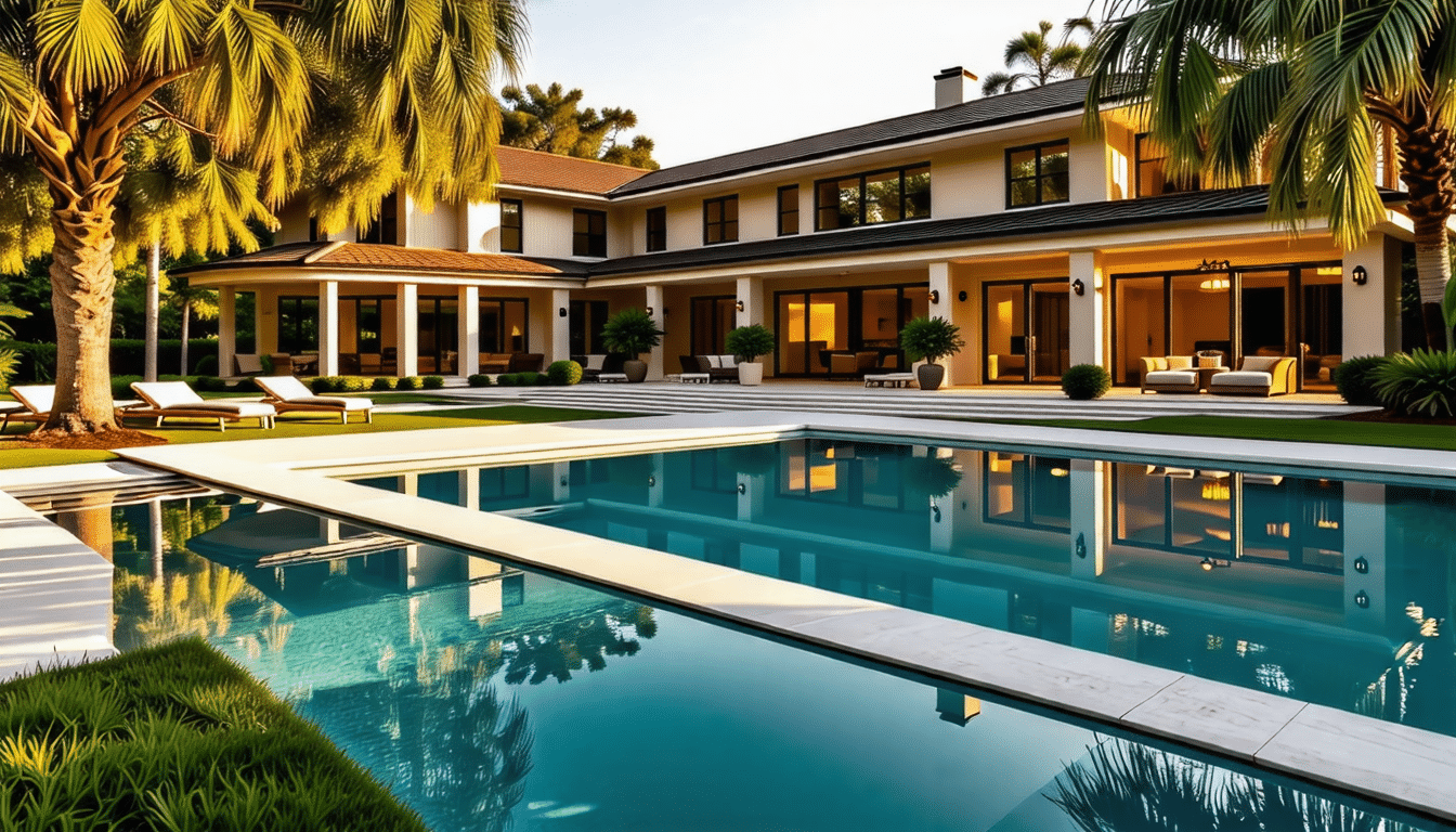 découvrez cette incroyable maison à 28 minnetonka rd en floride avec une piscine à débordement d'eau salée de 70 pieds. profitez du luxe et de la tranquillité dans cette propriété exceptionnelle.